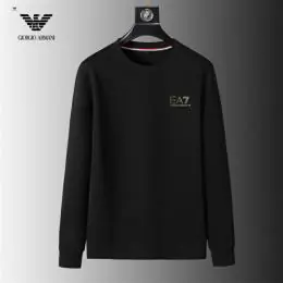 armani sweatshirt manches longues pour homme s_1240506